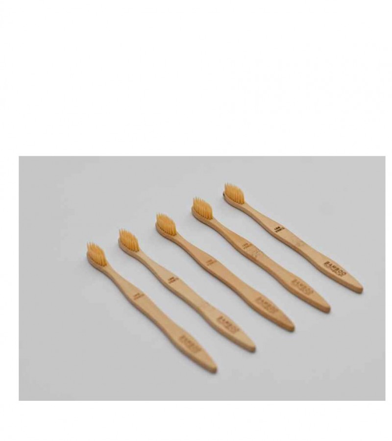 Organic Bamboo Toothbrush - Biodegradable Plastic-Free Toothbrushes