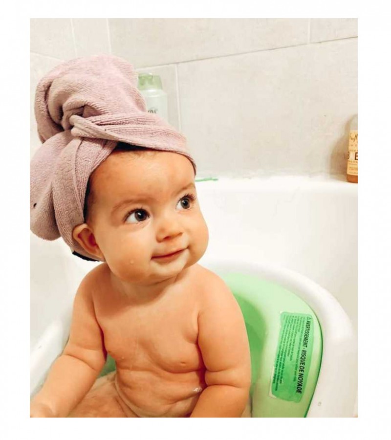 Quick Drying Microfiber Hair Towel Wrapped Turban Turbie Twist Hat Caps Spa