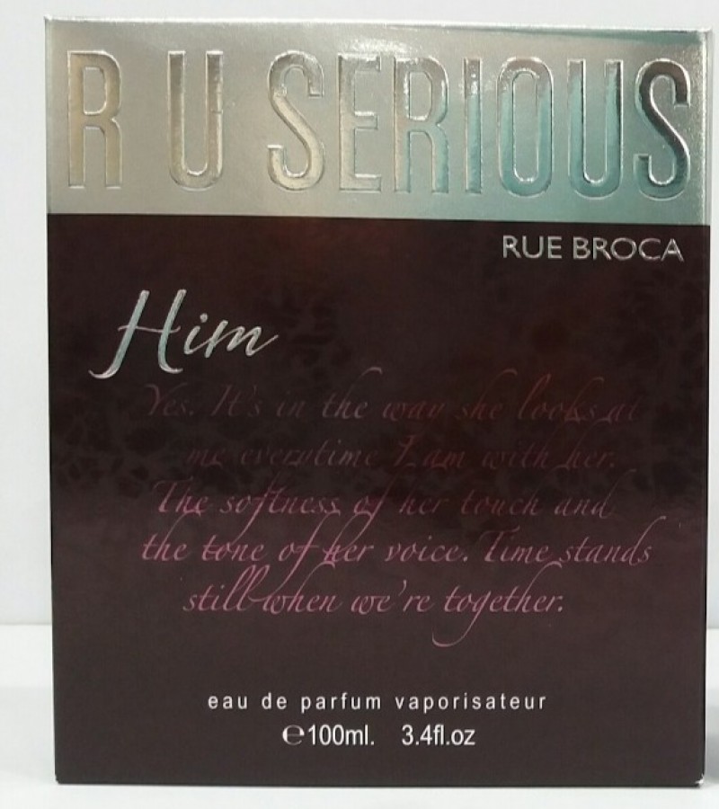 R U SERIOUS HIM Rue Broca-100ml