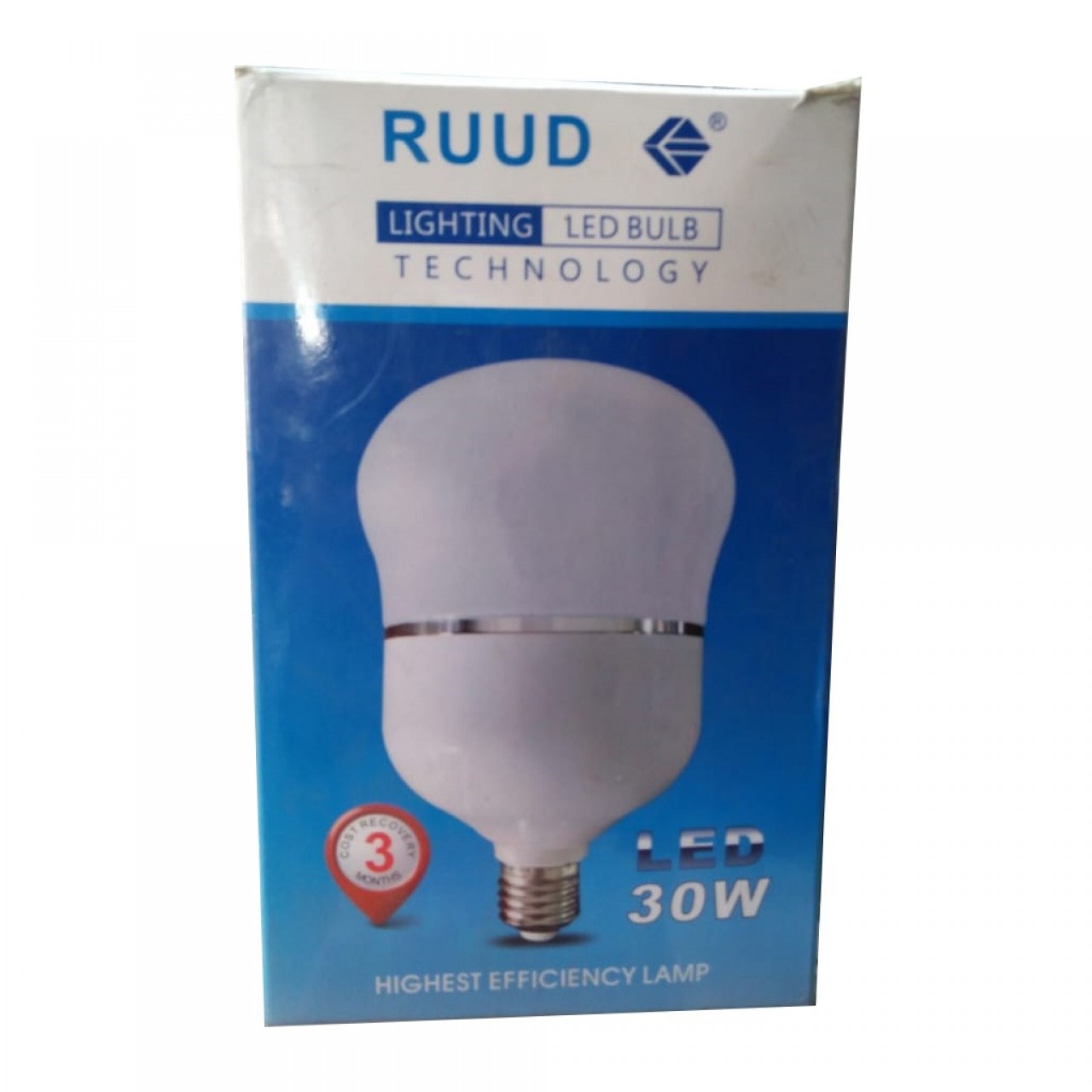 RUUD Lighting LED Bulb - 30 Watt - 3 Months Cost Recovery