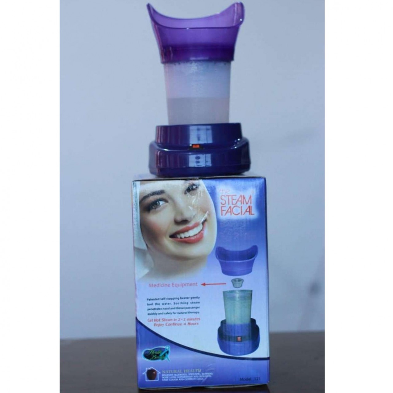 The Steam Facial For Blocked Nose & Facial Usage