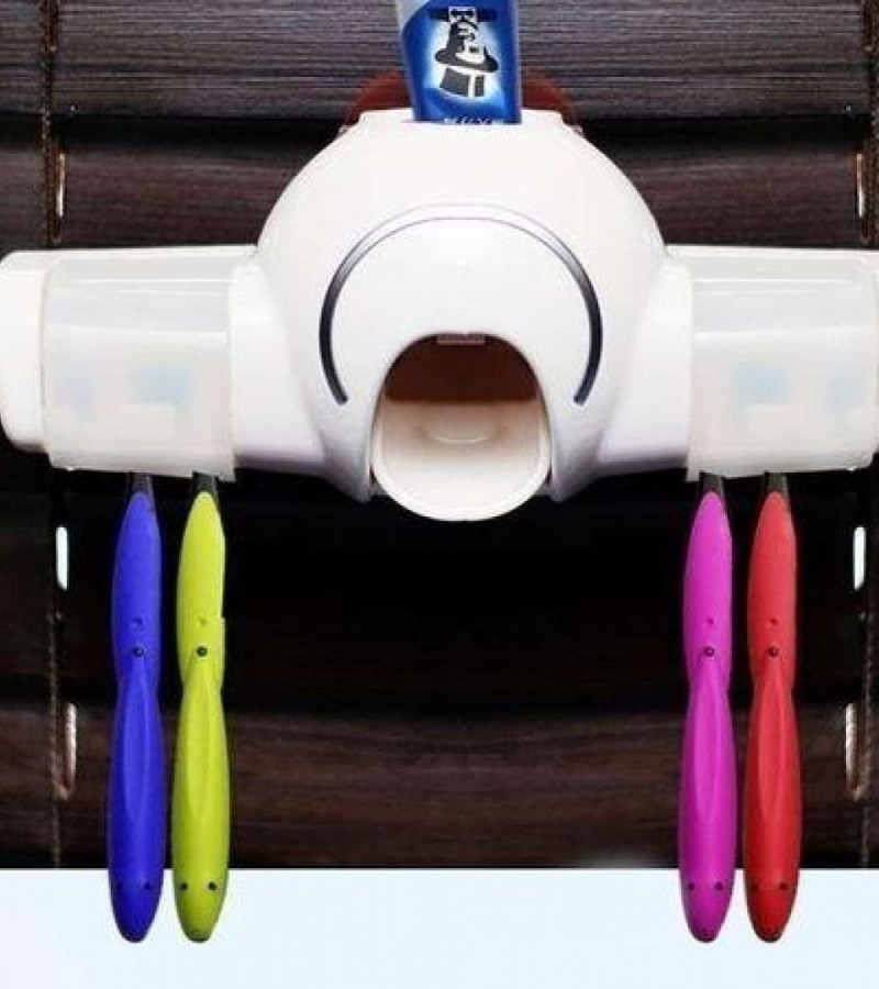 Toothbrush And Toothpaste Storage Rack