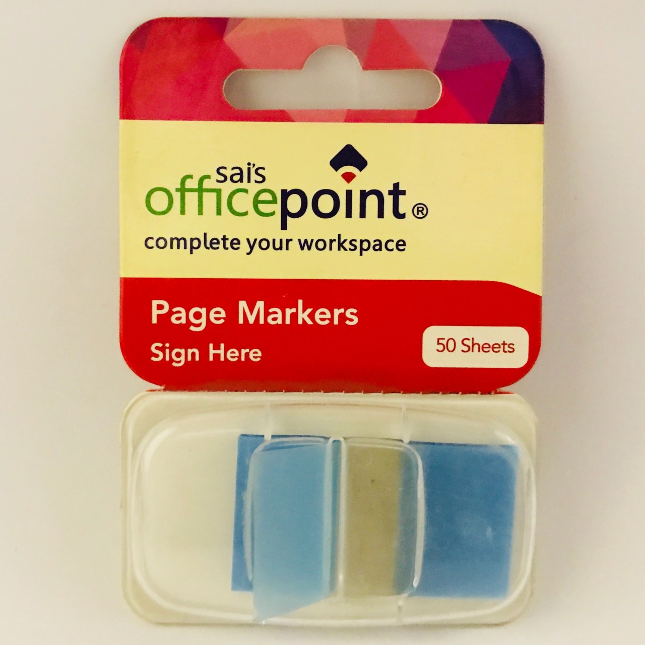 Sais Office Point Page PM03S - Blue - 50 Sheets