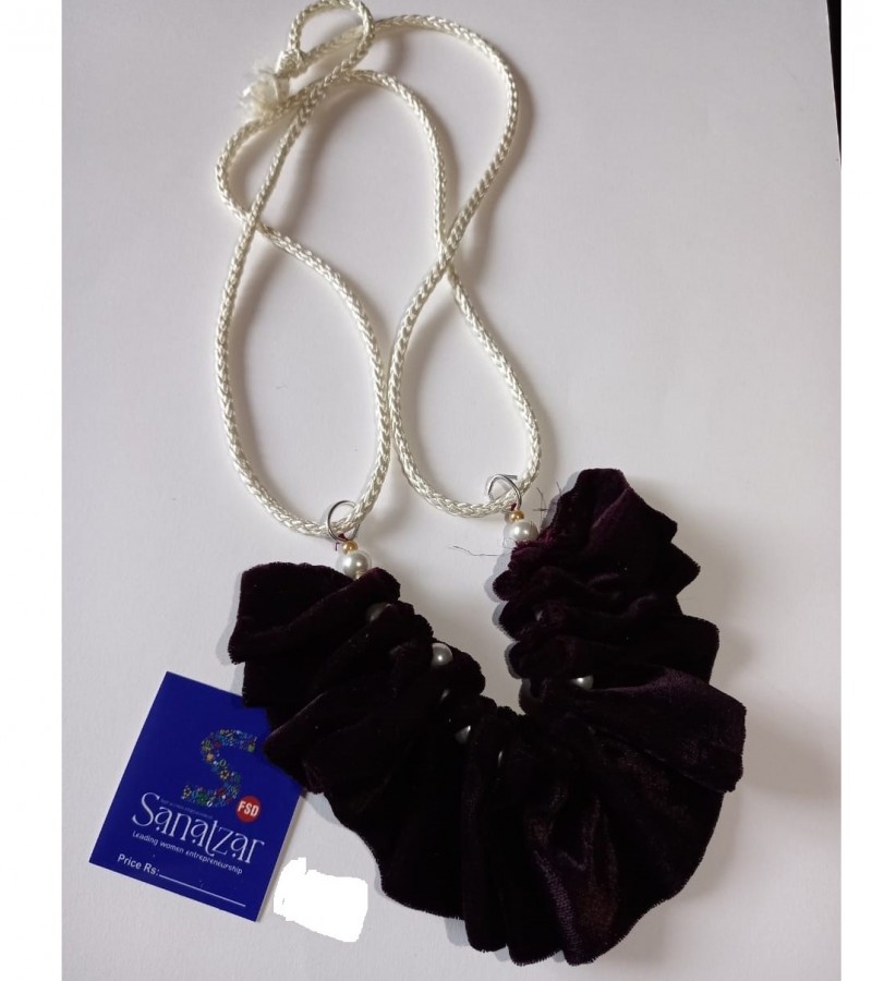 plum Velvet   Necklace