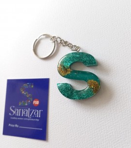 S letter keychains on sale online