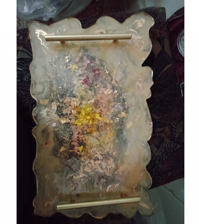 Order for hassle free Decorative Resin Art Tray