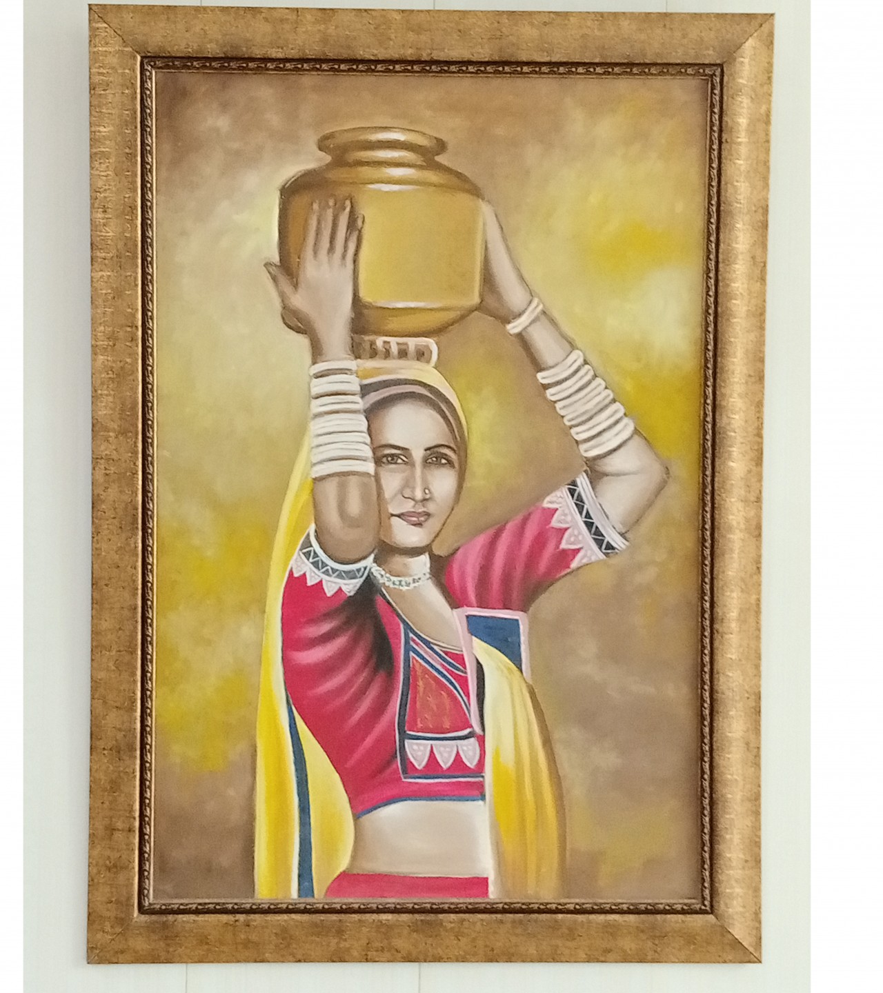 Oil Painting Rajasthani Rang