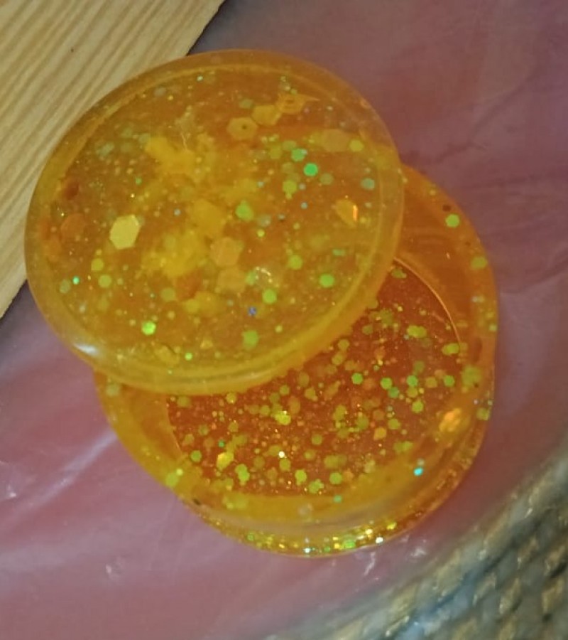 Yellow Resin Jewelry Box