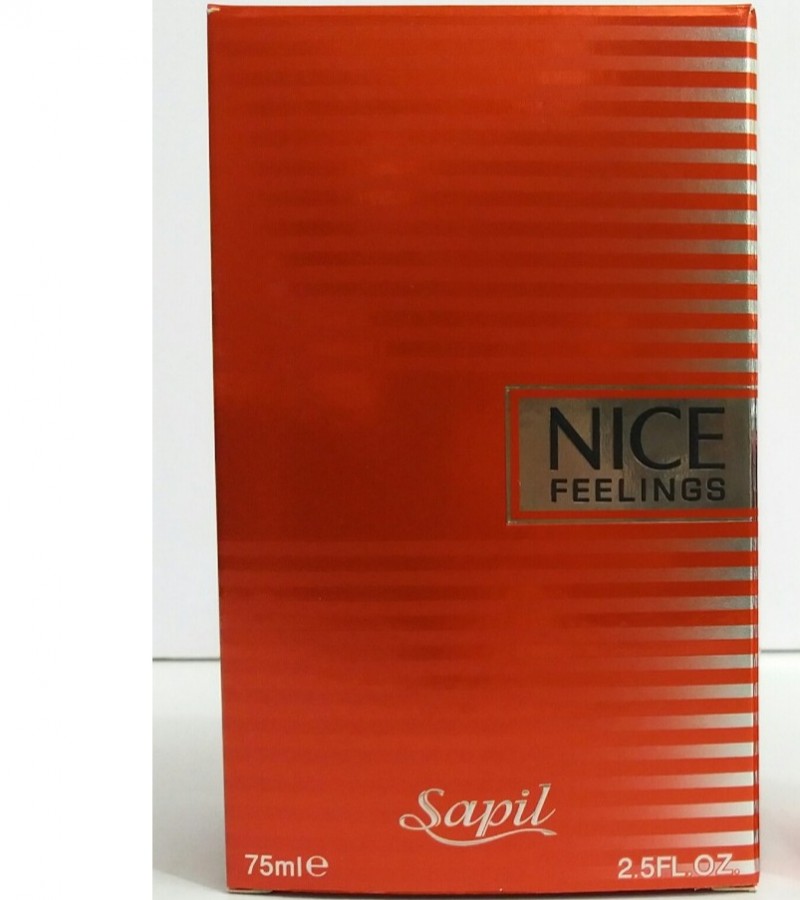 Sapil Nice Feeling Red Perfume For Men – 75Ml
