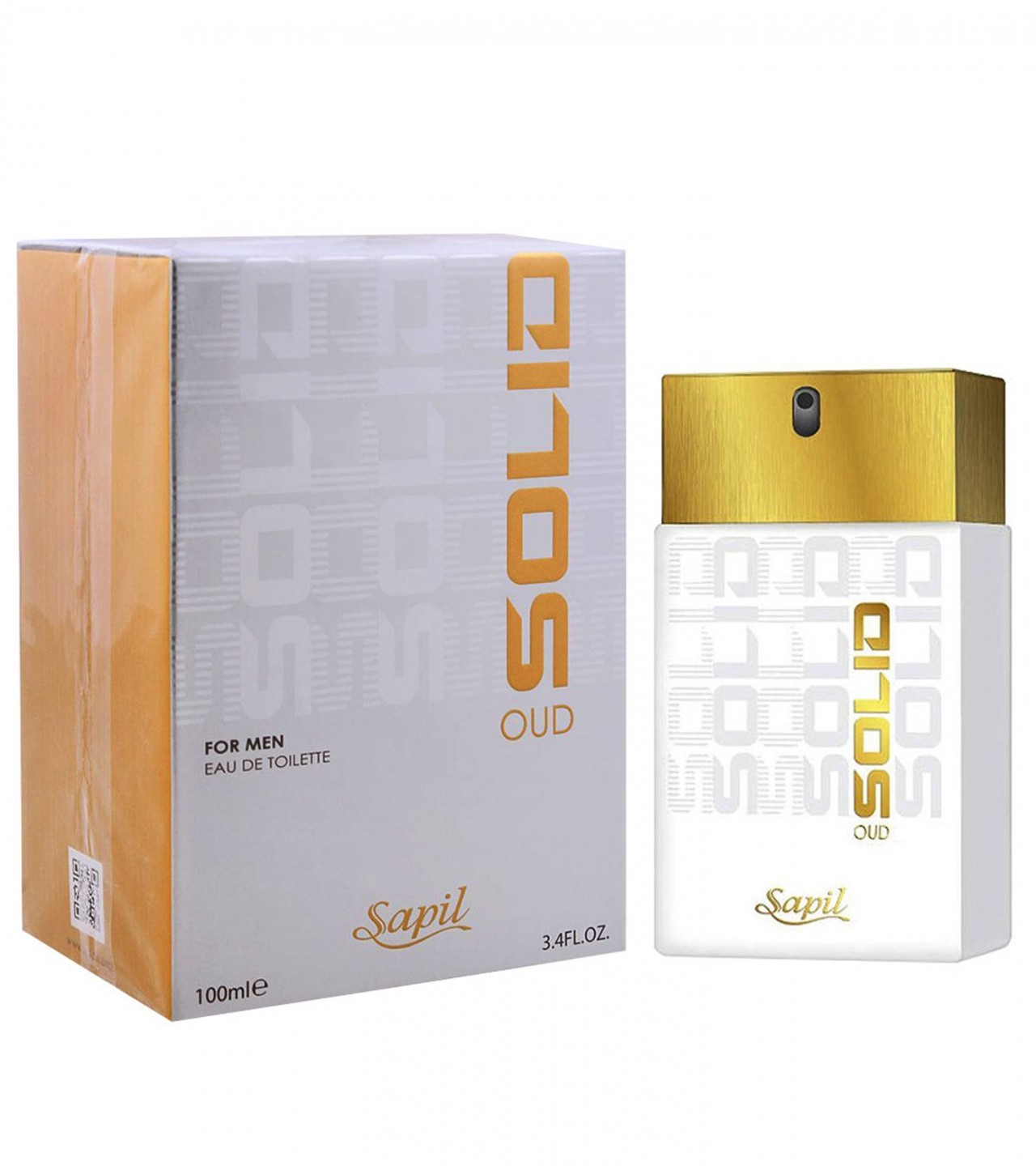Sapil Solid Oud Perfume For Men - 100 ml