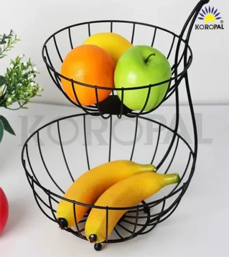 2-Tiers Fruit Storage Basket