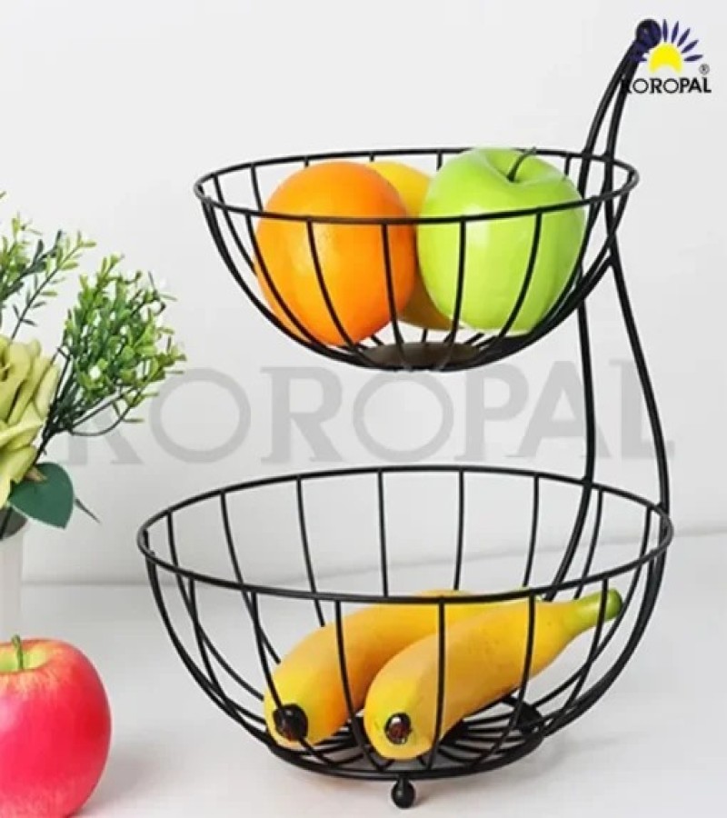 2-Tiers Fruit Storage Basket