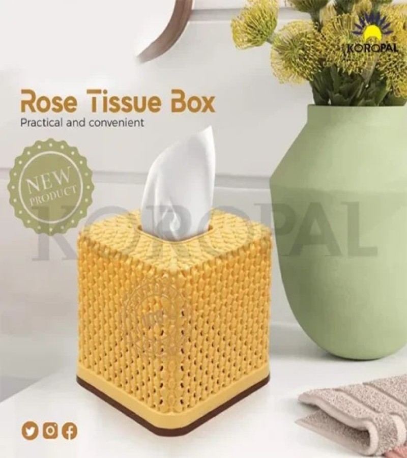 Rose Tissue Box