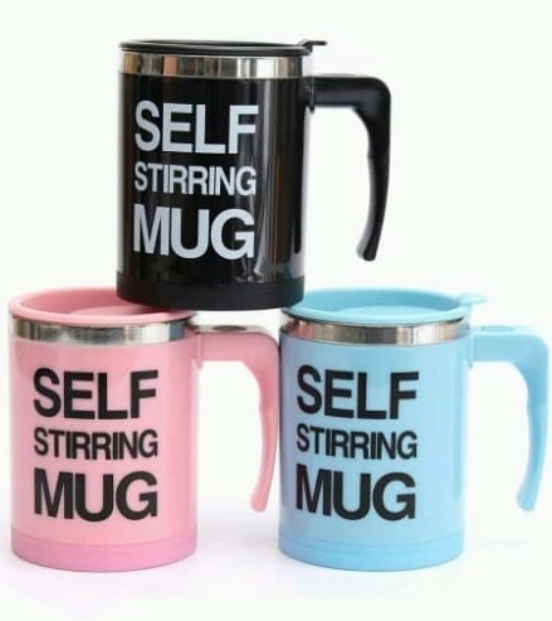 Self Stirring Coffee Magic Mug 300ml - Multicolour