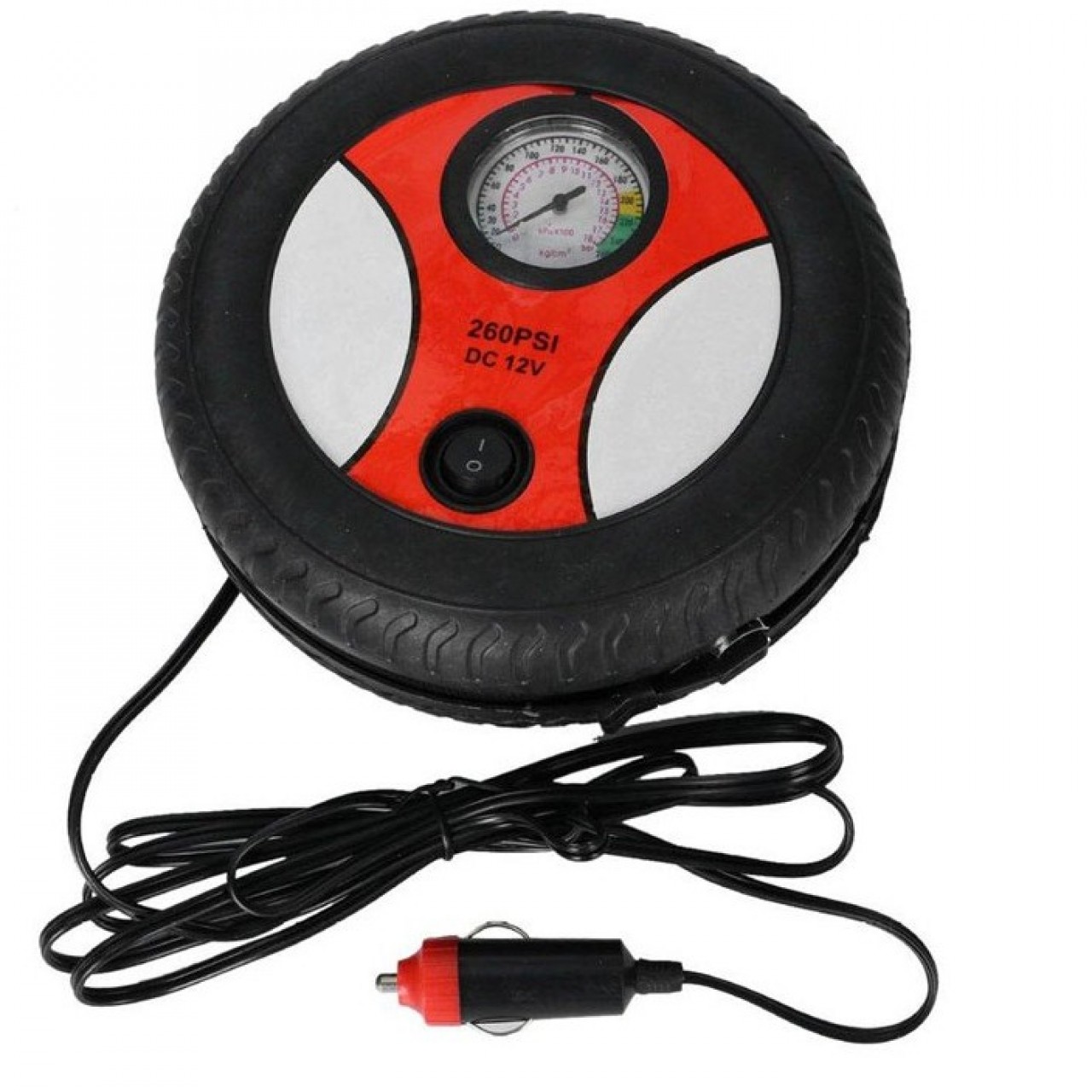 12 Volt Tire Air Compressor Pump Inflator