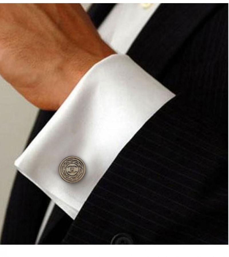 Astonishing Round Shape Cufflink   MC1636