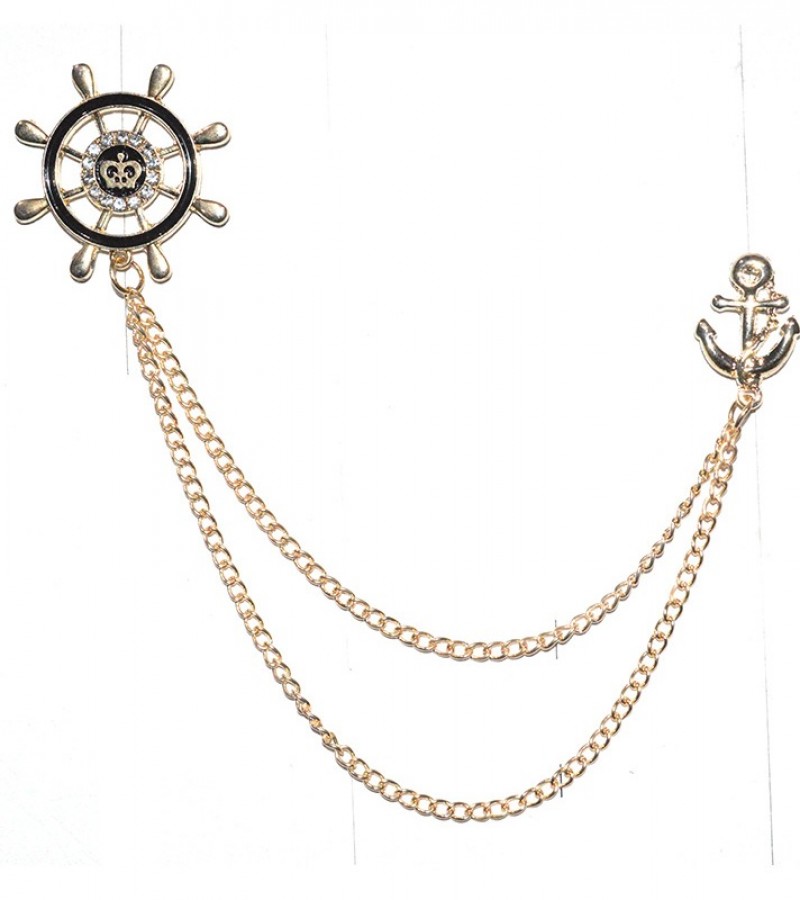 Attractive Sailor Shape Brooch