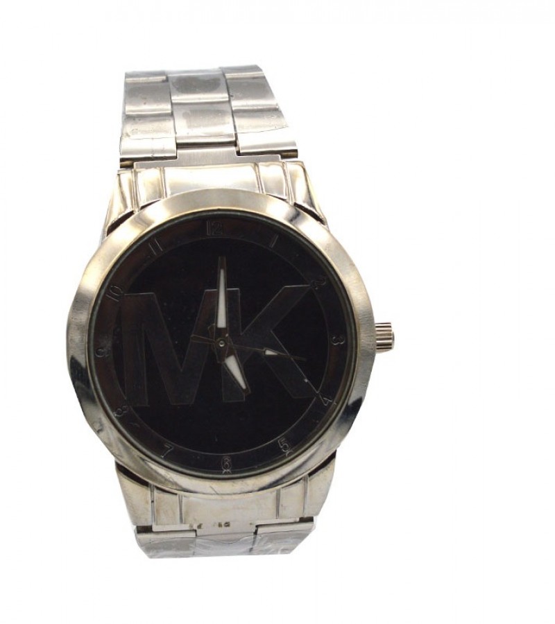 Black Dial MK Watch For Men