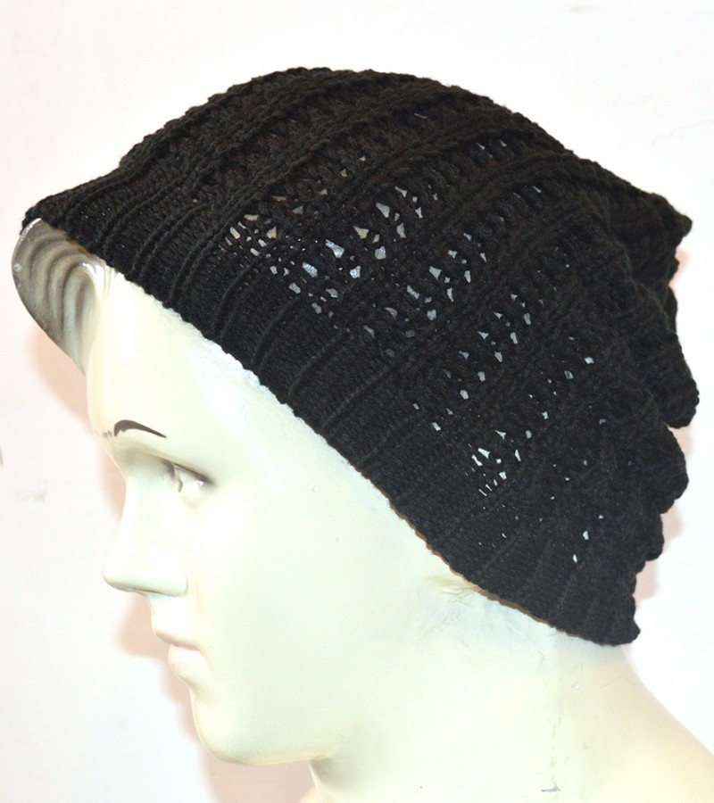 Blackish Beenie Caps