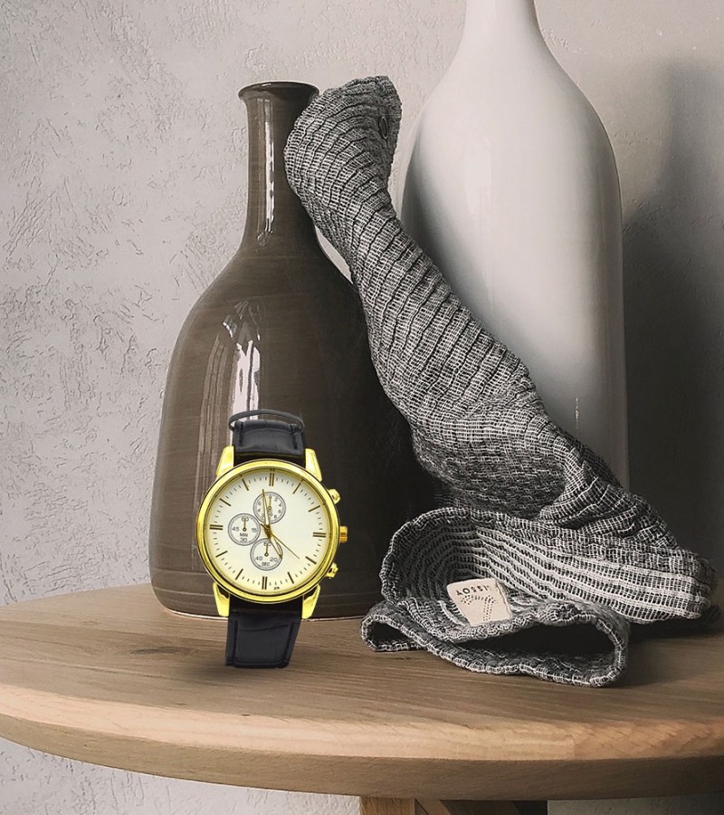 Camel Strap Watch For Men