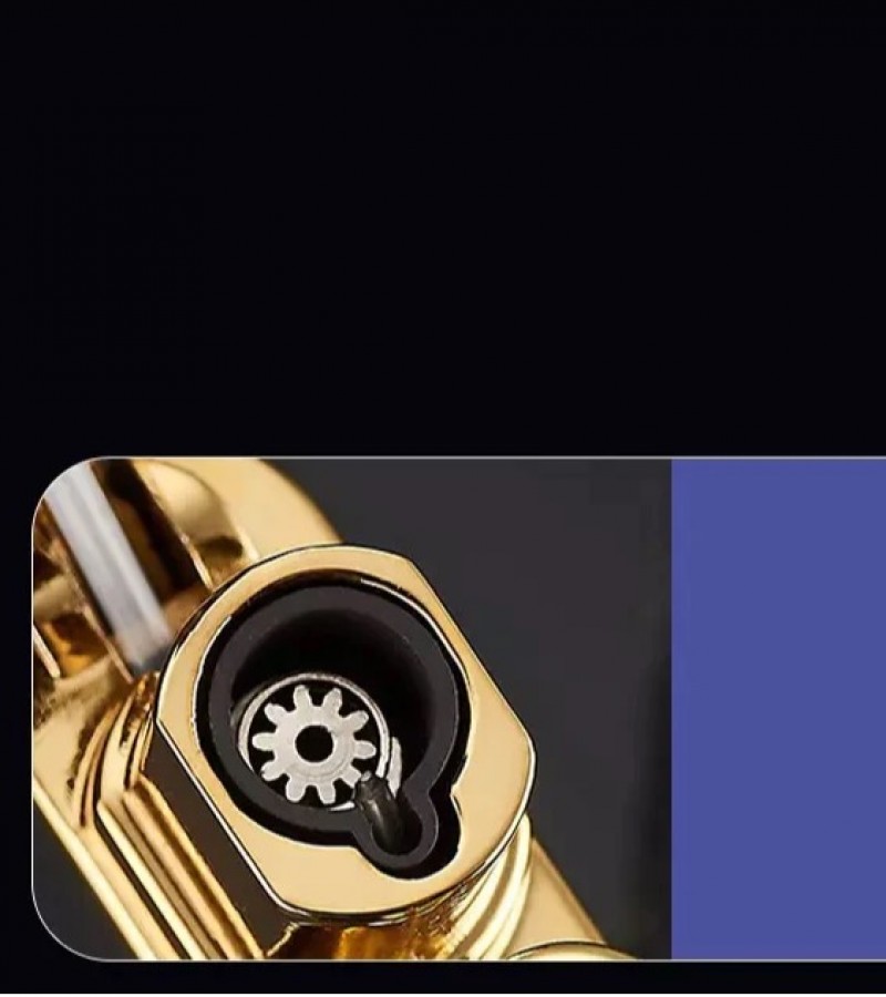 Magic dual flame dragon lighter