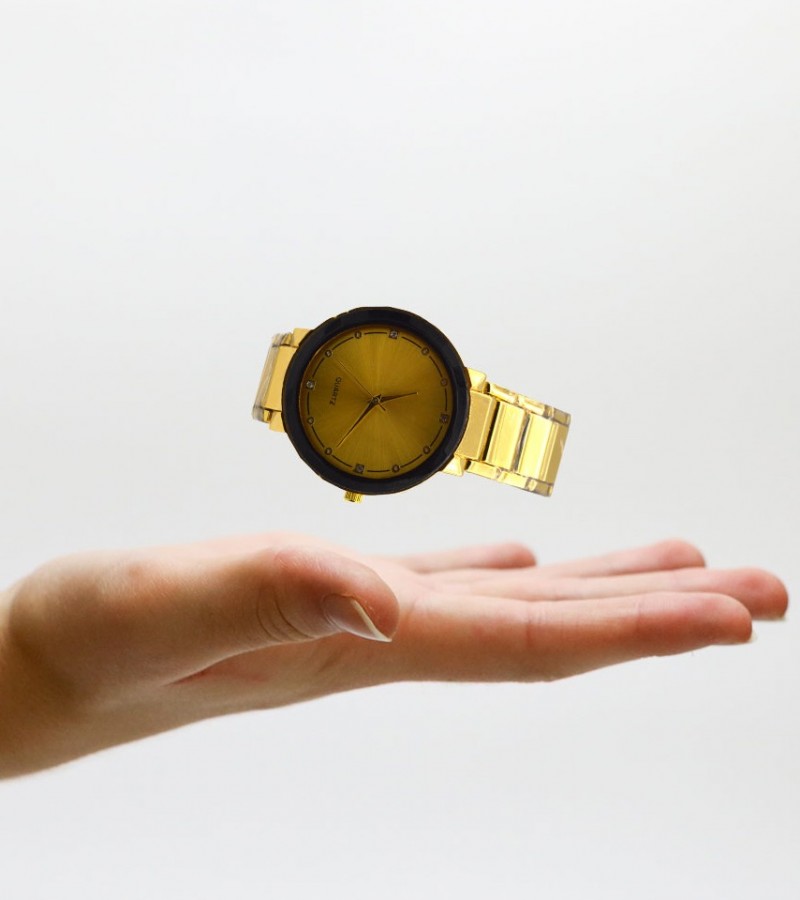 Elegant Golden Watch For Men