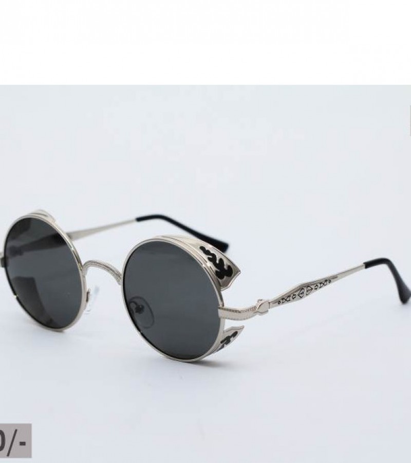 Fashion Unique Round Glasses For Unisex Black Colour