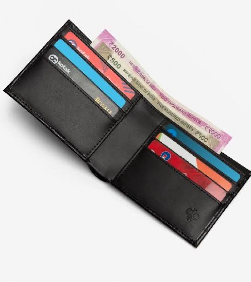 Genuine leather Men’s wallet for Atm card