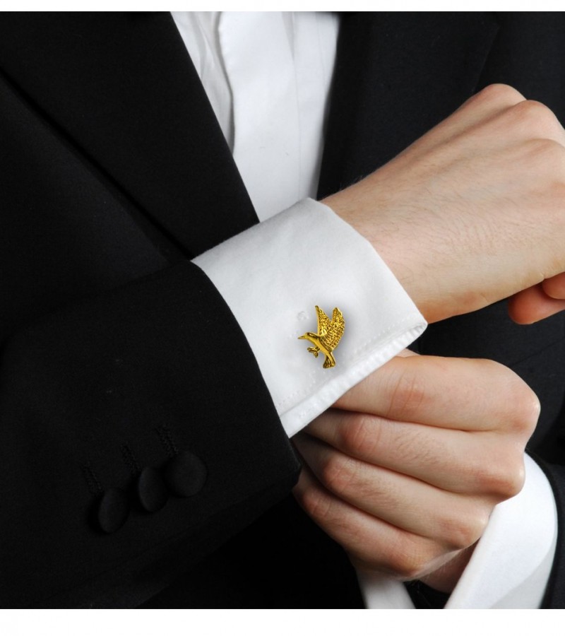 Golden Bird Cufflinks  MC1648
