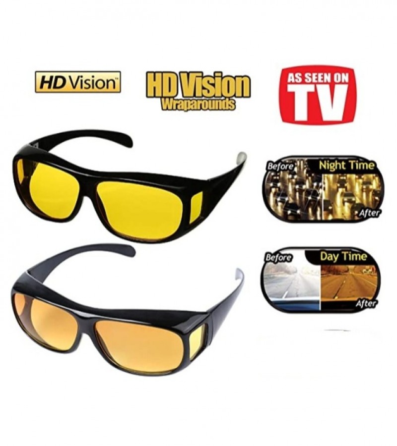 HD VISION WRAPAROUND SUNGLASSES