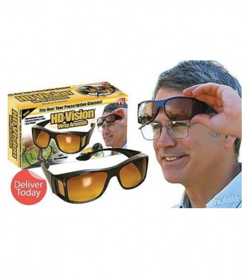 HD VISION WRAPAROUND SUNGLASSES