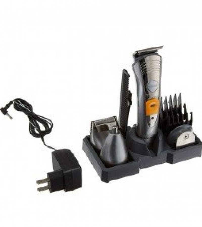 Kemei KM-580A 7 In 1 Rechargeable Trimmer Grooming Kit - Unisex