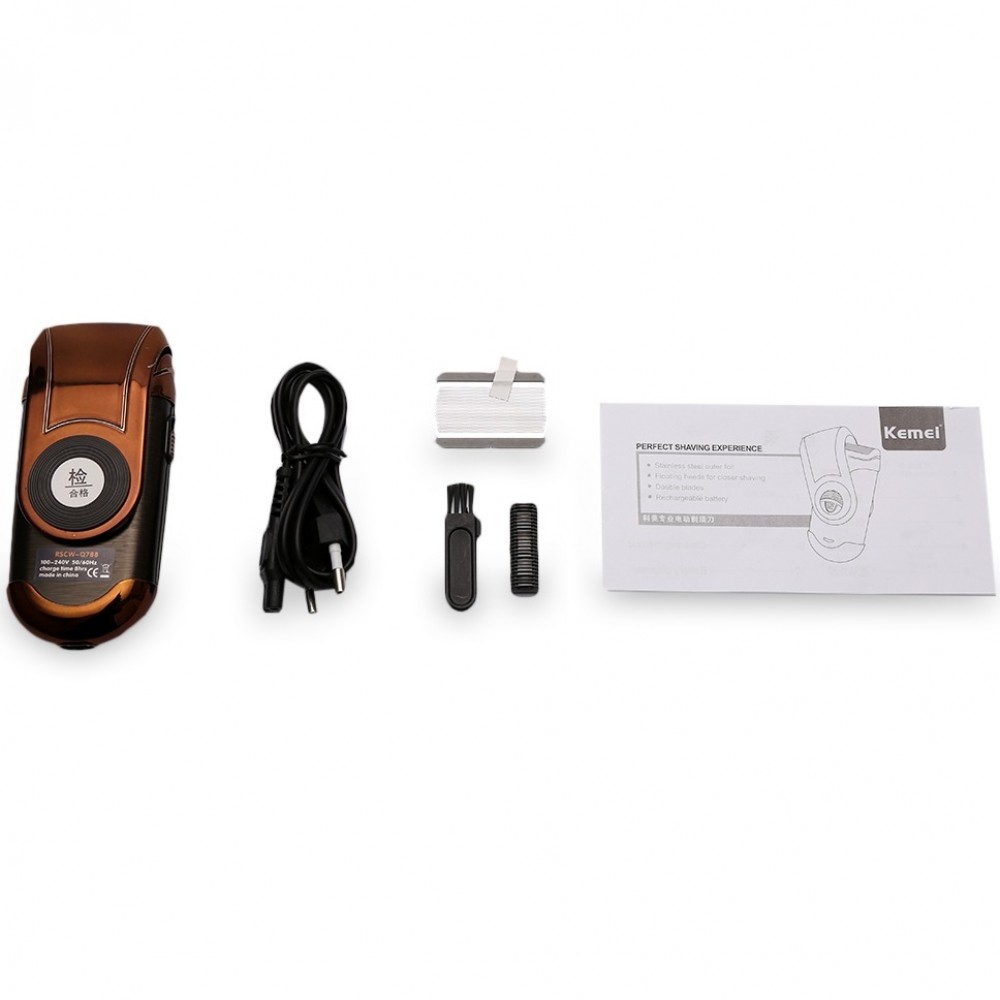 KEMEI KM-Q788 Electric Rechargeable 3D Shaver For Men