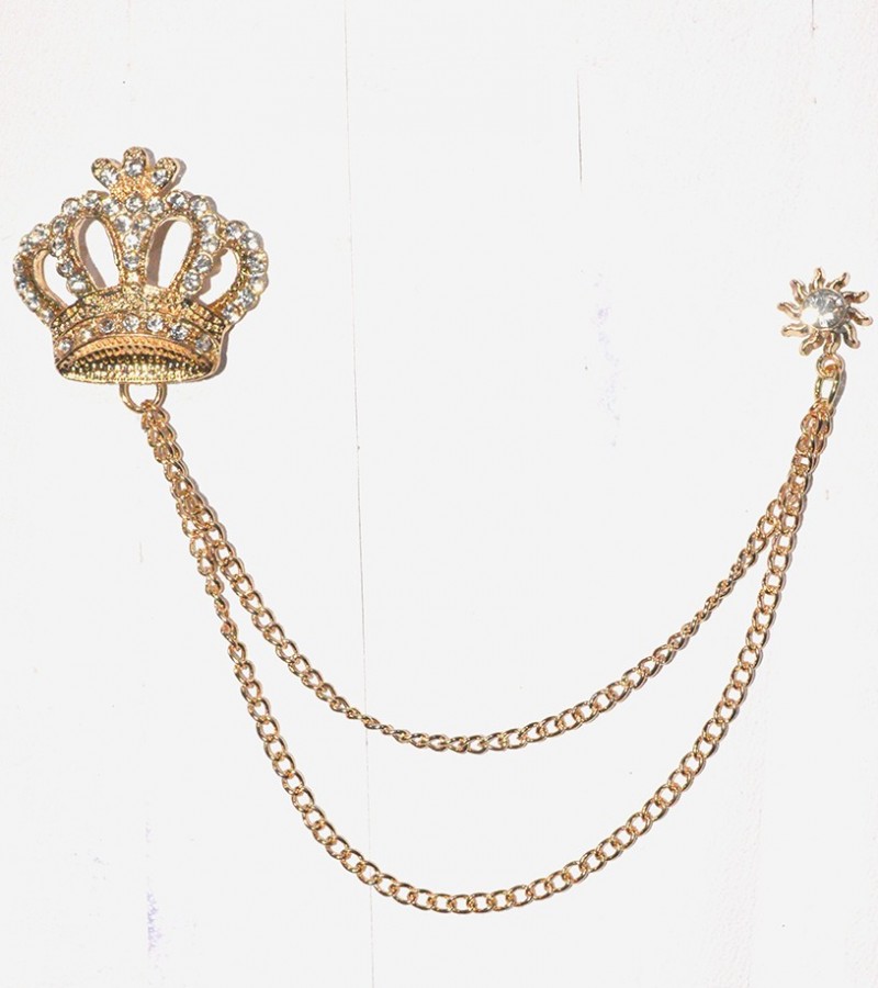 King Golden Brooch