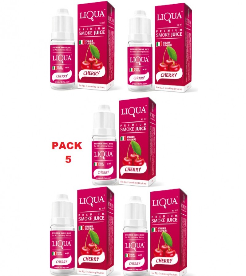 Liqua Vape Refiller Pack of FIVE