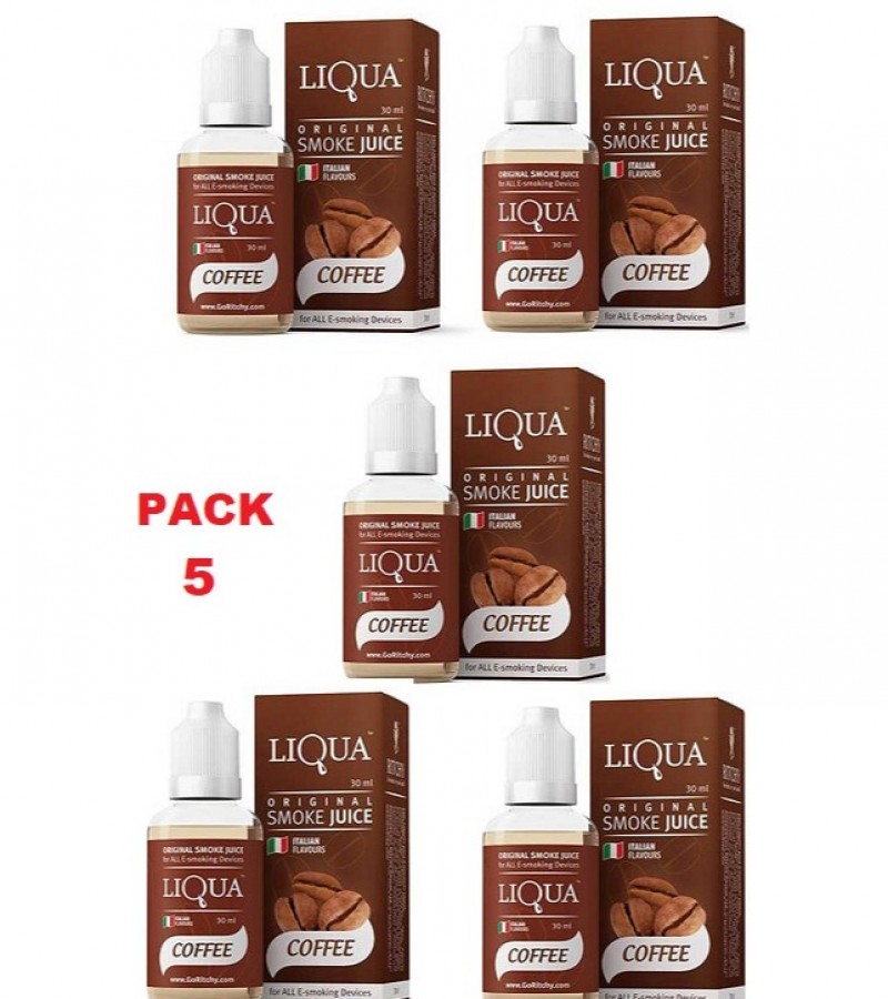 Liqua Vape Refiller Pack of FIVE