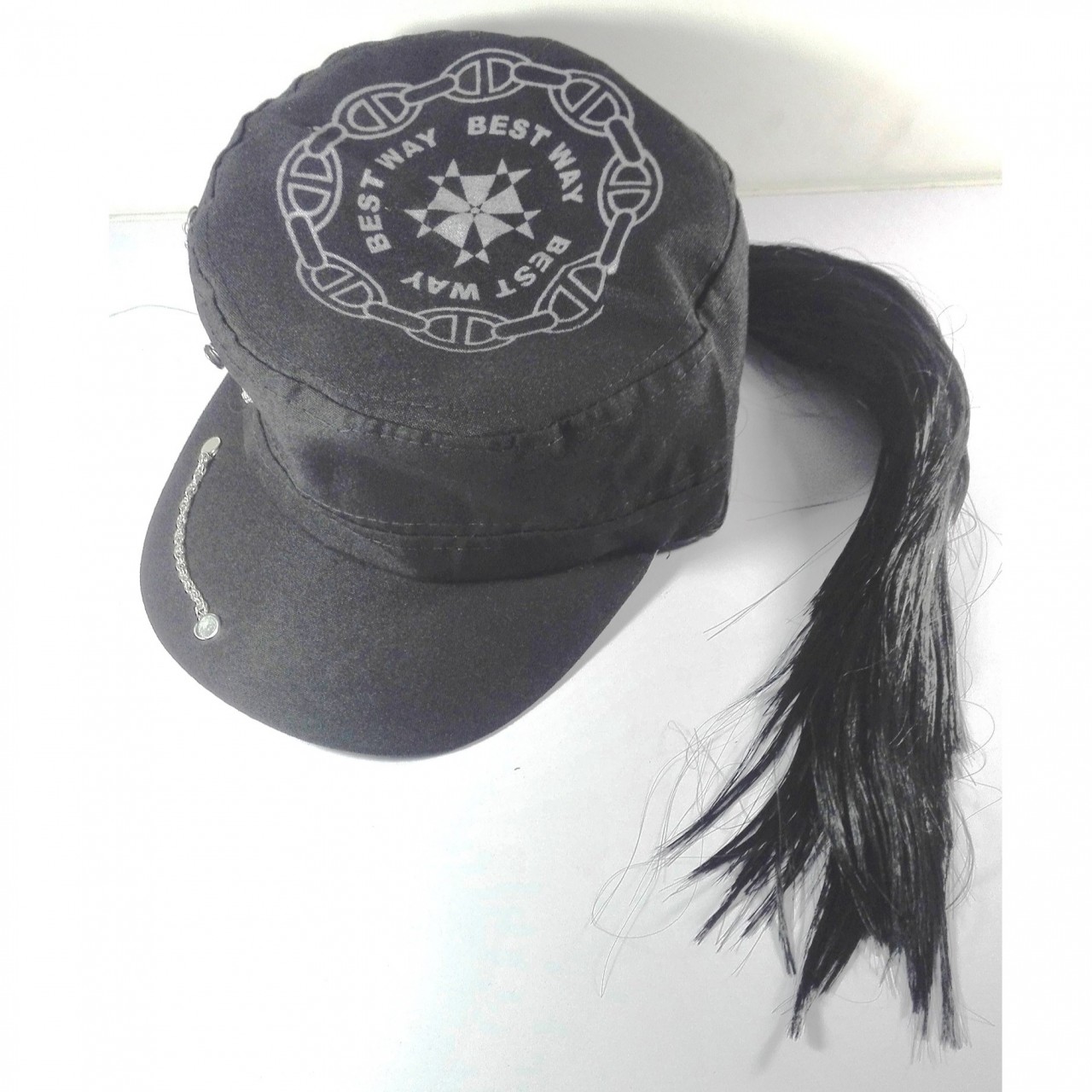 Long Hair Rockstar Fashion Cap
