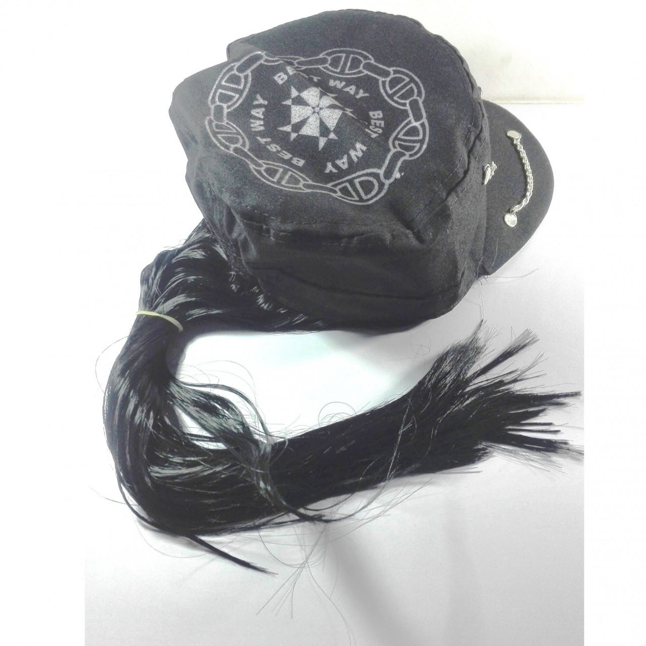 Long Hair Rockstar Fashion Cap