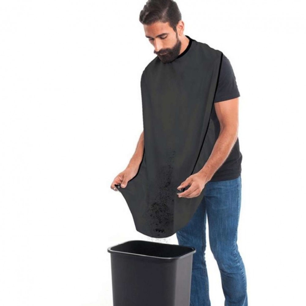 Male Beard Apron New Shaving Aprons-Black
