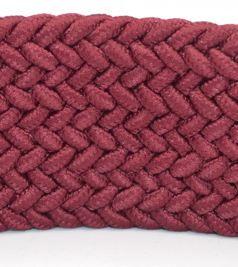 Maroon Strechable Belt For Boys    MC1587