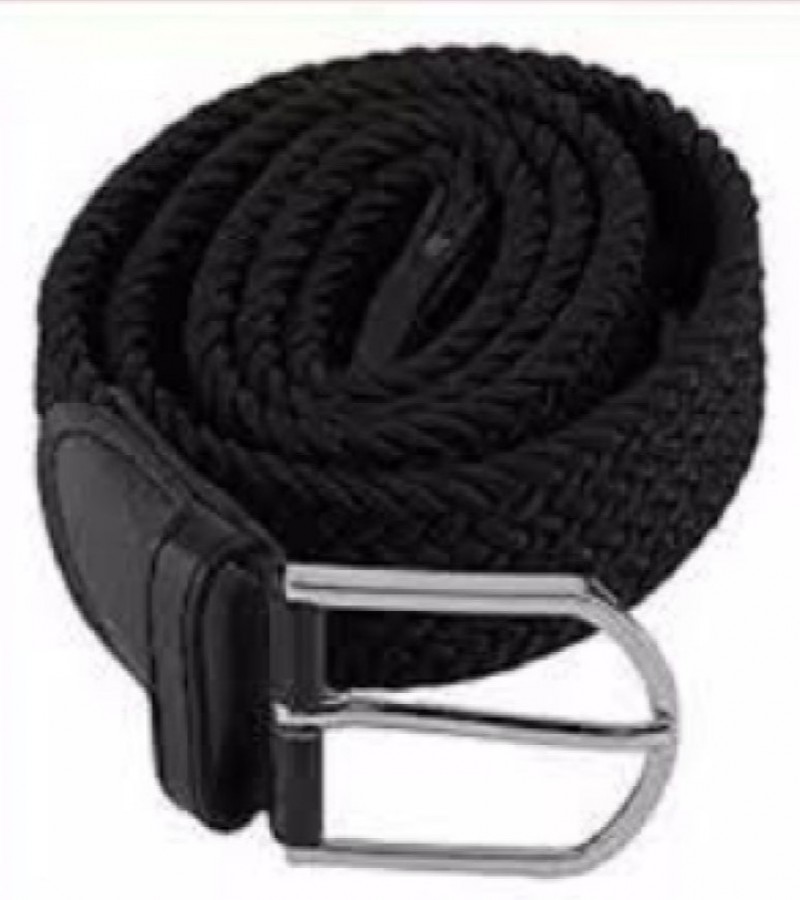 Men's Stretch Woven Braid Belt-Belt for men