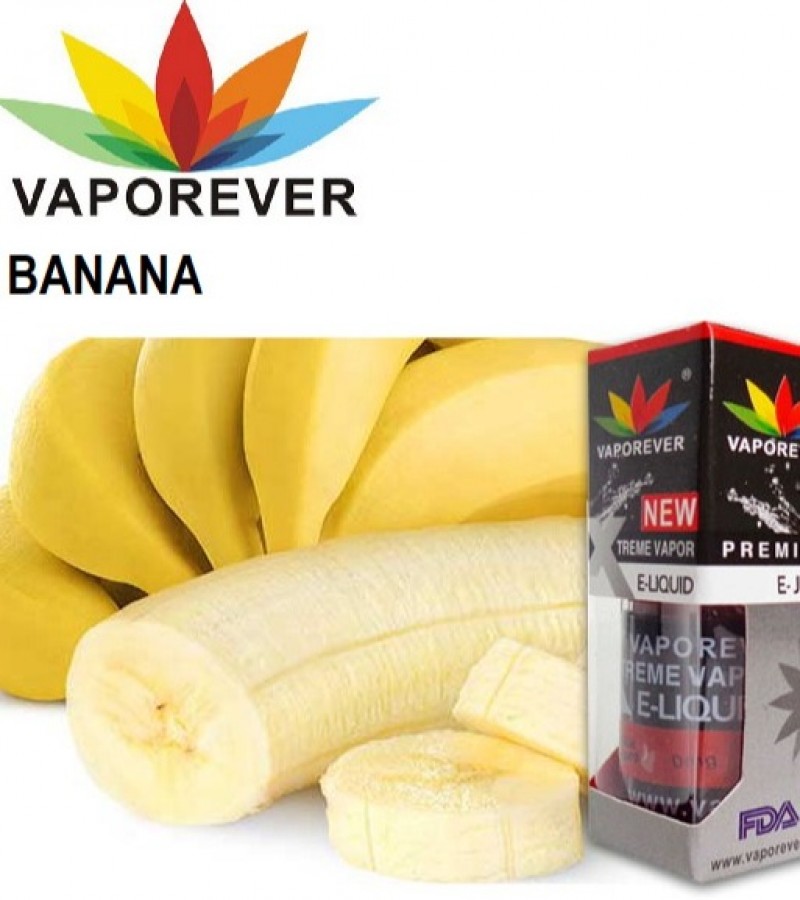 (BANANA)NEW HOT Vaporever E-Liquid Vape Juice 10ml