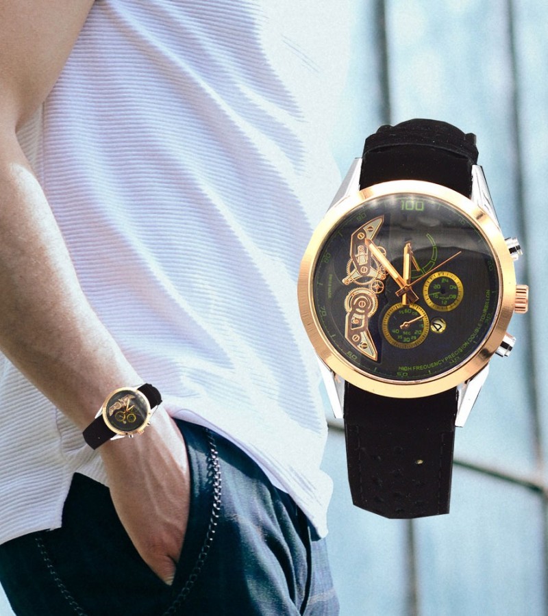 New Style Zircon Stone Work Watch For Boys