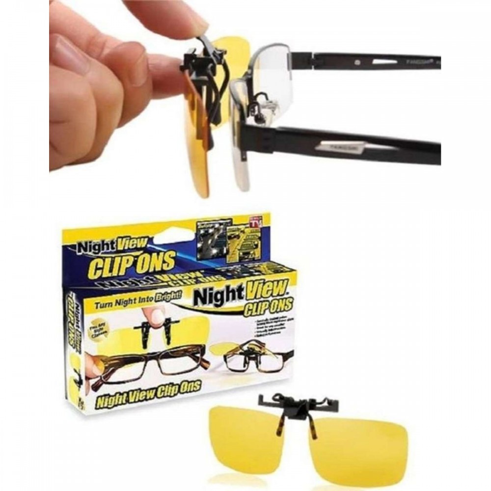 Night View Clip On Glasses for Driving