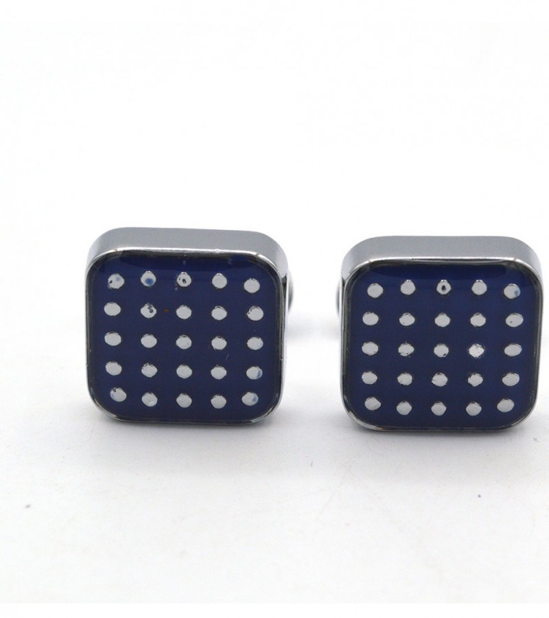 Oval Blue Cufflinks  MC1686q