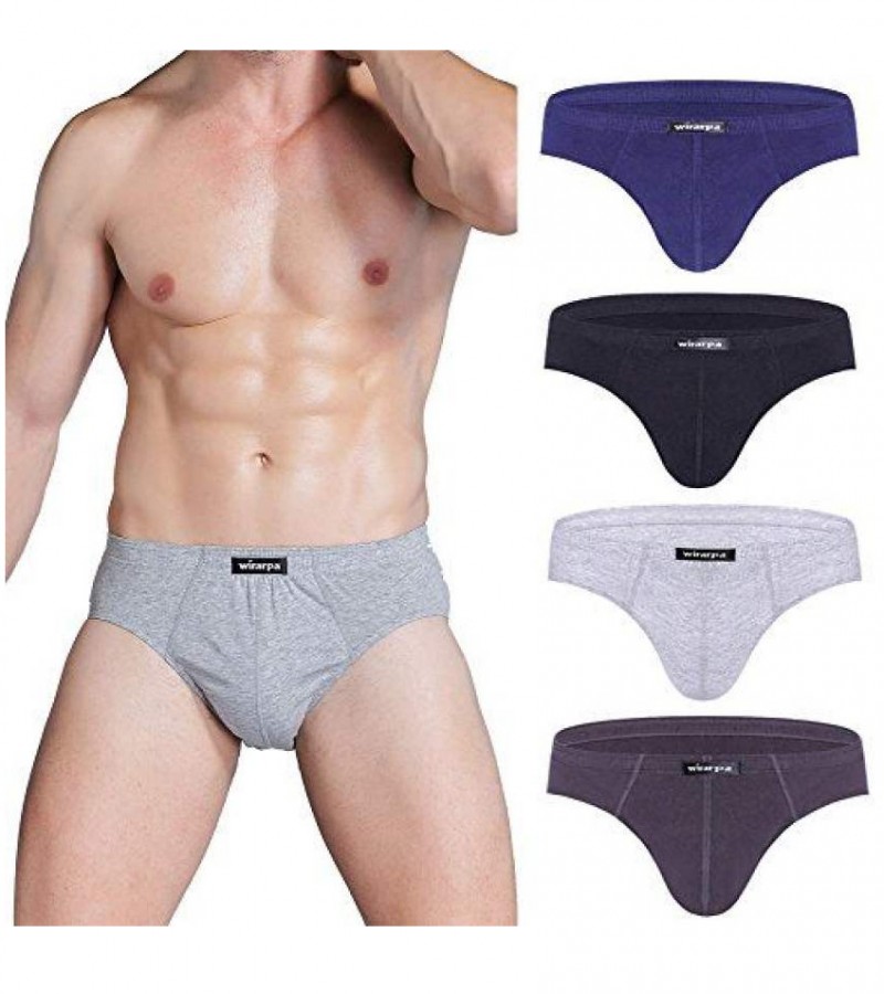 Pack of 2 100 % Cotton Underwear for Men V SHAPE -