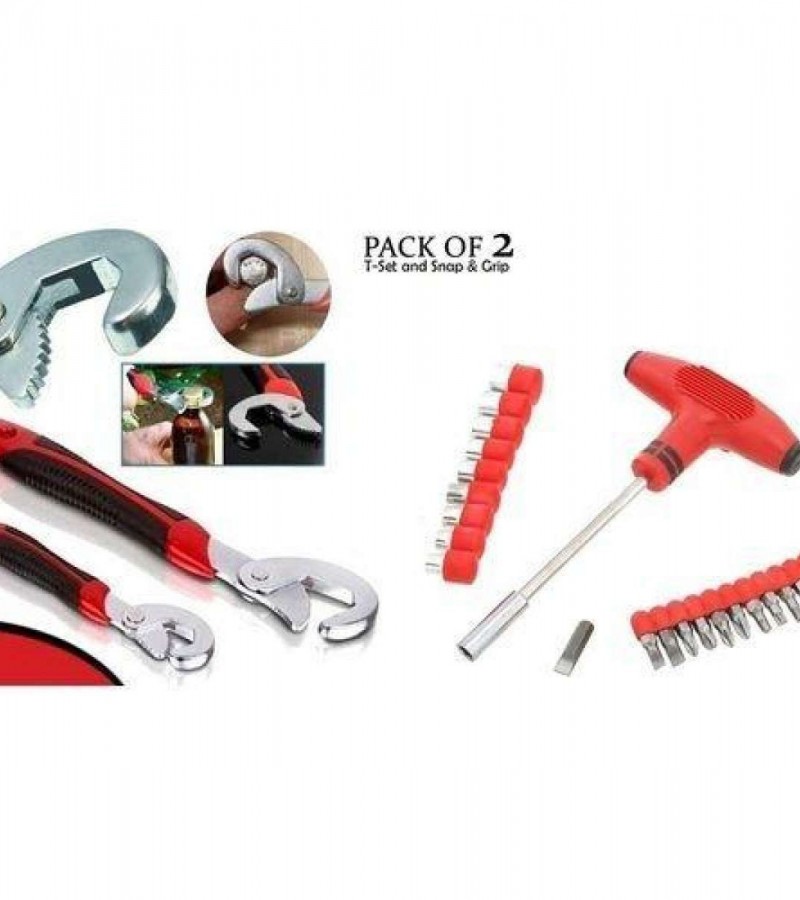 Pack Of 2 – T-Set And Snap & Grip