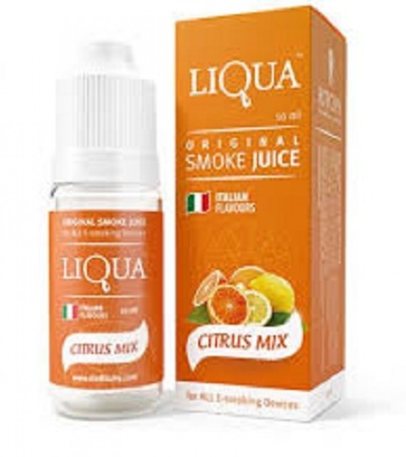 Pack Of Six Liqua  Flavor / Cloud E Liquid Juice Oil Vape Shisha Pen Refill