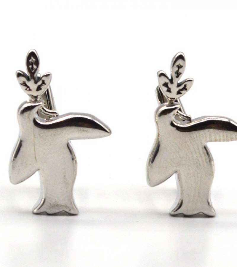Penguin Shape Cufflink   MC1609