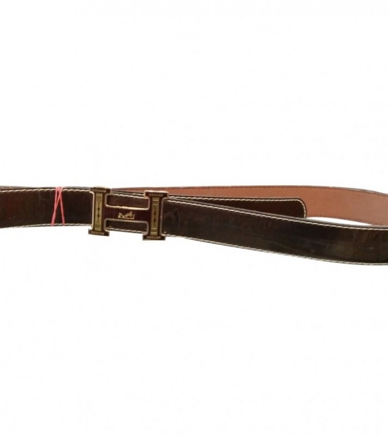 Premium Quality Black Leather Belt For Men